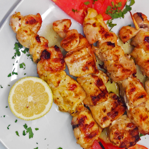 CHICKEN SOUVLAKI