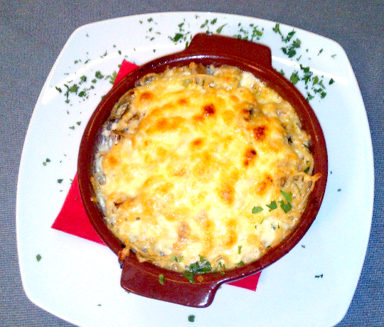 Baked pasta dish